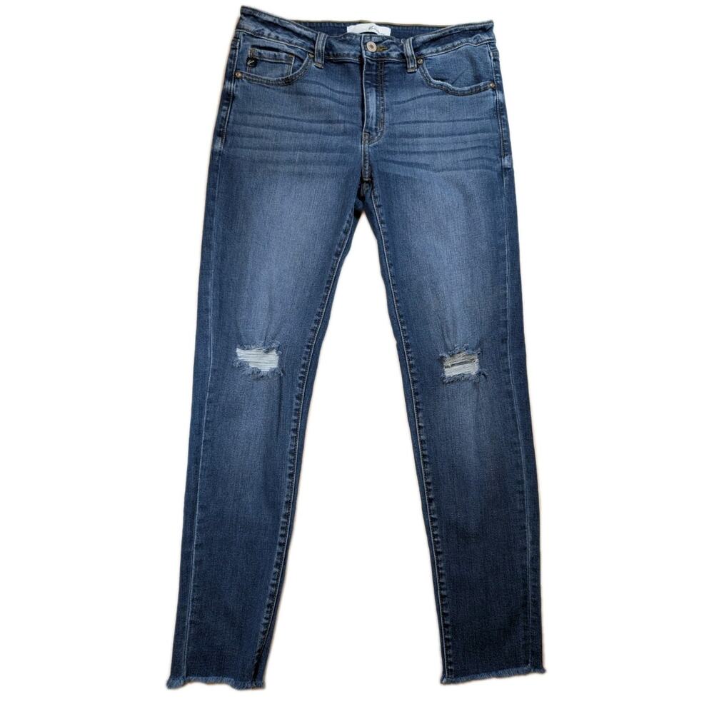 KanCan Estilo Skinny Ankle Jeans Womens 11/29 Distressed Raw Hem